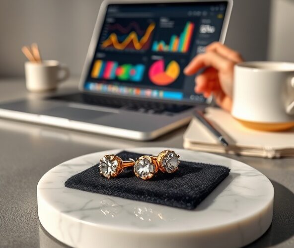 Jak oszacować popyt na złote kolczyki z cyrkonią w sklepie online?