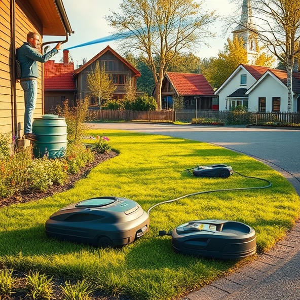 pielęgnacja trawników błonie