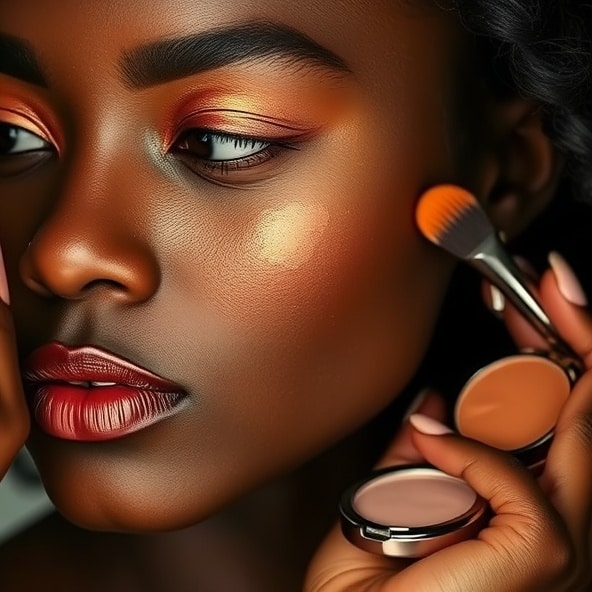 rozświetlacz do twarzy