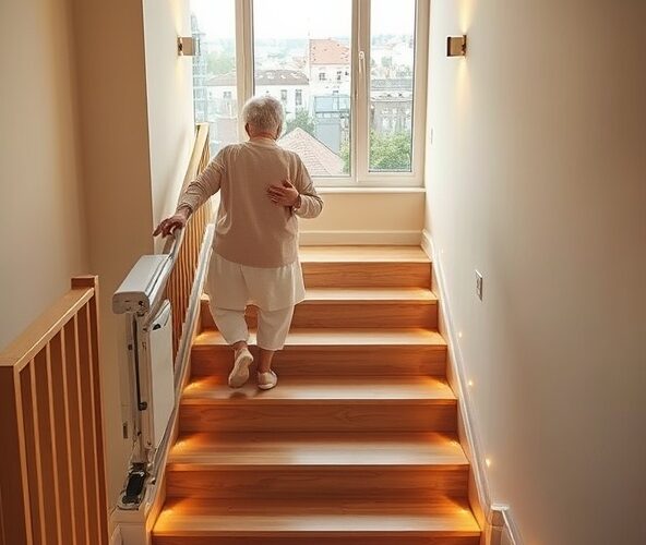 Jak wybrać schody wewnętrzne w Warszawie bezpieczne dla seniora?