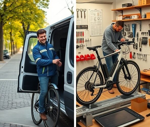 Gdzie w Warszawie serwisant rowerowy odbierze i naprawi e-bike?