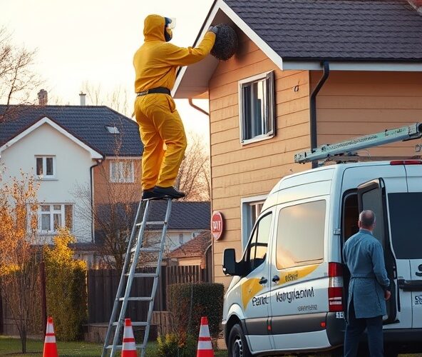 Jak znaleźć fachową i tanią usługę usuwania gniazd os w Warszawie w domu jednorodzinnym?