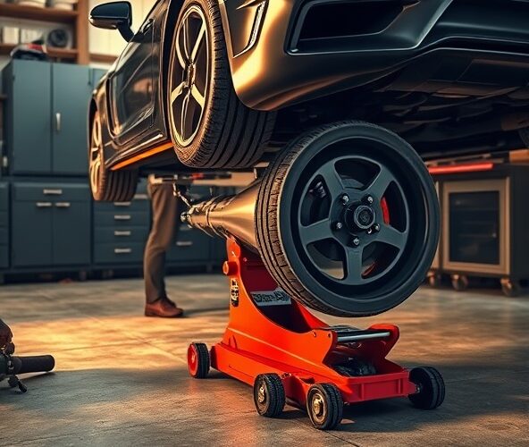 Jak dobrać dźwignik zębatkowy do małego warsztatu blacharskiego, aby szybciej podnosić auta z niskim prześwitem?