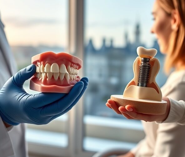 Mosty zębowe w Warszawie czy implant przy brakującym trzonowcu?