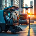 zamiatarki uliczne samojezdne