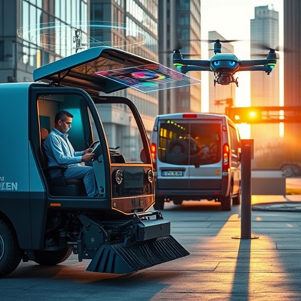 zamiatarki uliczne samojezdne