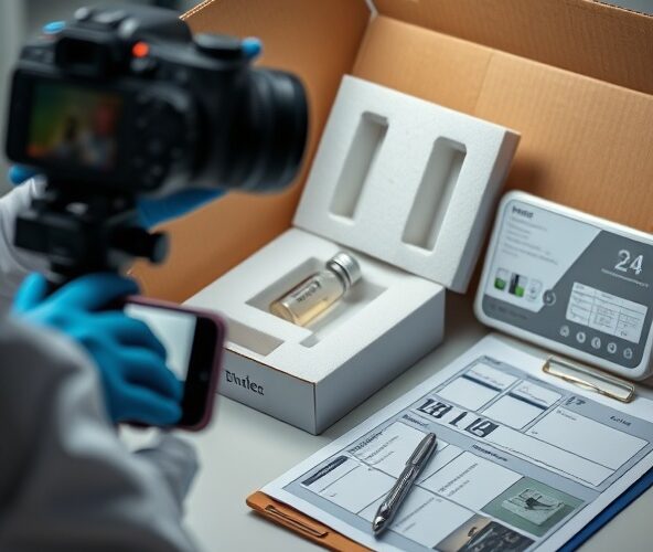 Jak dokumentować testy transportowe 2ww 24 ml do reklamacji?