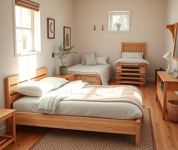 Jak dobrać łóżko drewniane do sypialni przy małym budżecie?