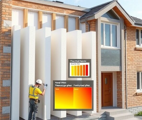 Jak dobrać grubość kształtek styropianowych do ocieplenia domu?