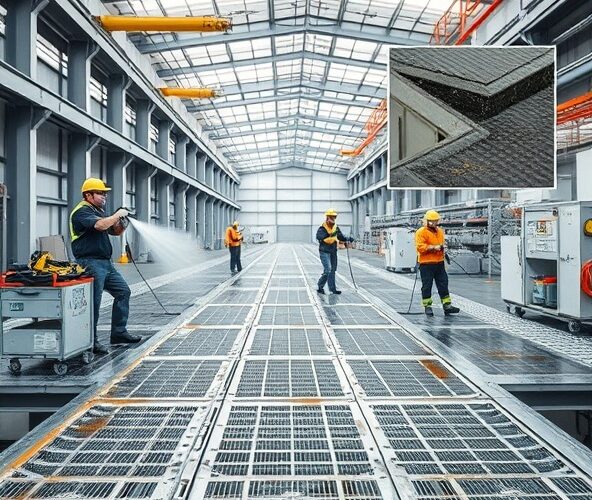 Jak wydłużyć żywotność podestów stalowych ocynkowanych w halach?