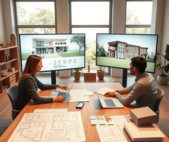 Czy cena projektu domu z aranżacją wnętrz obejmuje wizualizacje?