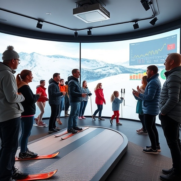 symulator narciarski