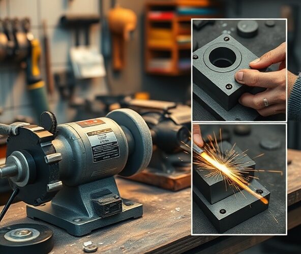 Jak mały warsztat bez wiedzy IT zmniejszy czas szlifowania metalu?