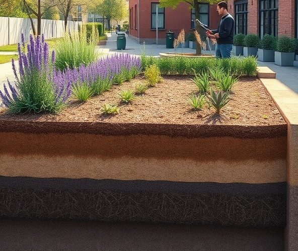 Jaką ziemię do ogrodu w Łodzi wybrać na glinie, żeby rośliny rosły przy minimalnym podlewaniu?