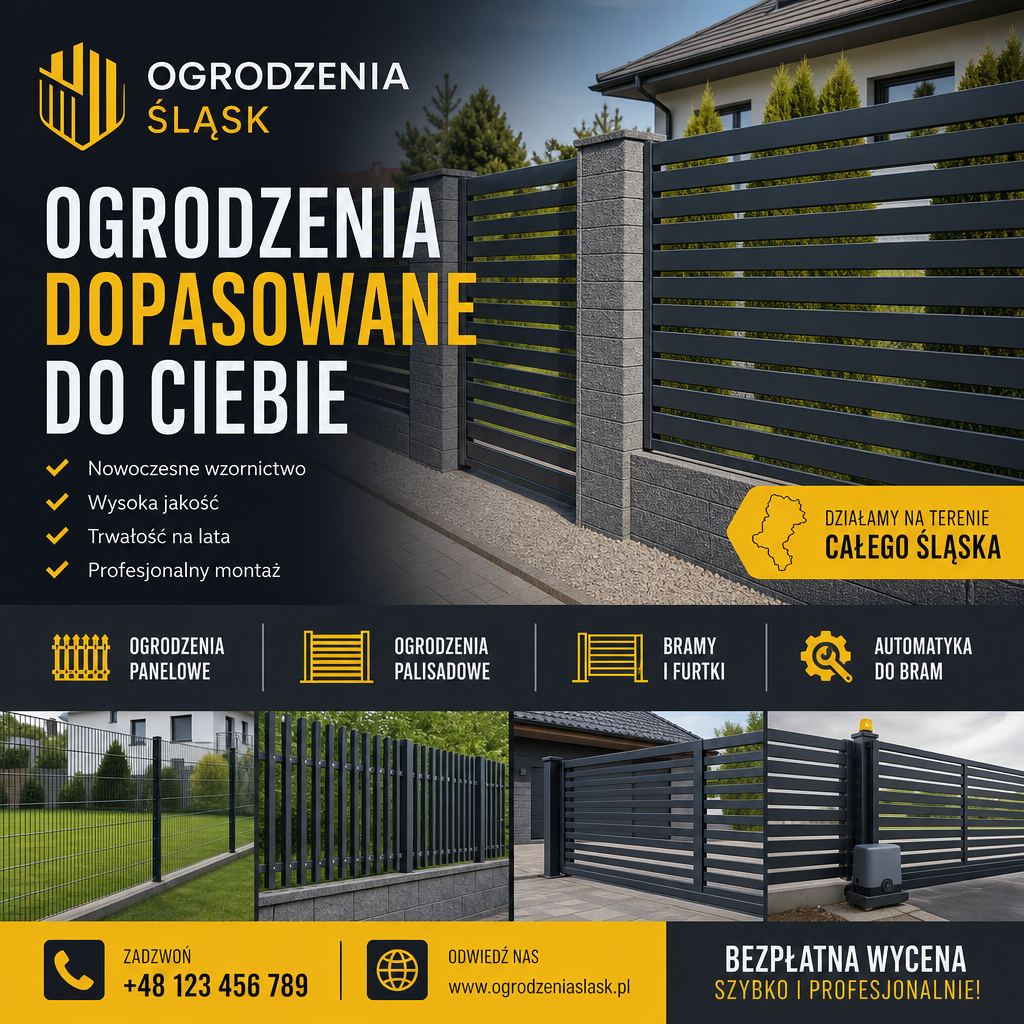 ogrodzenia śląsk