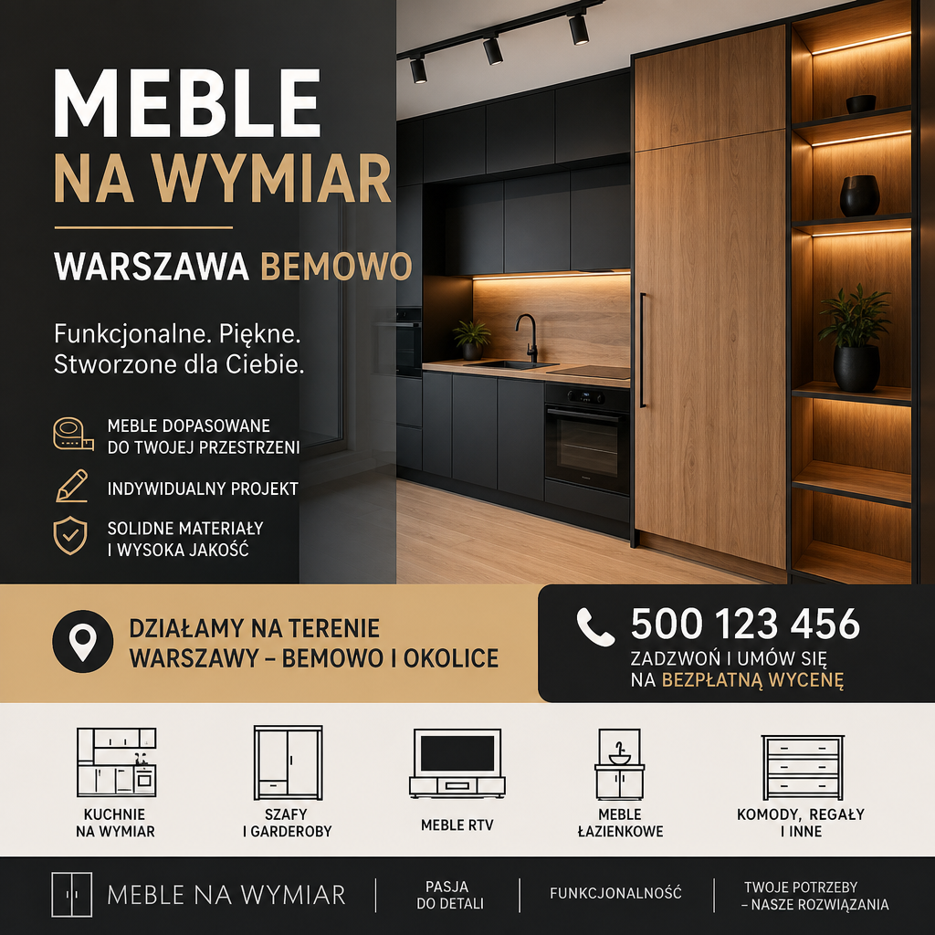 meble na wymiar warszawa bemowo