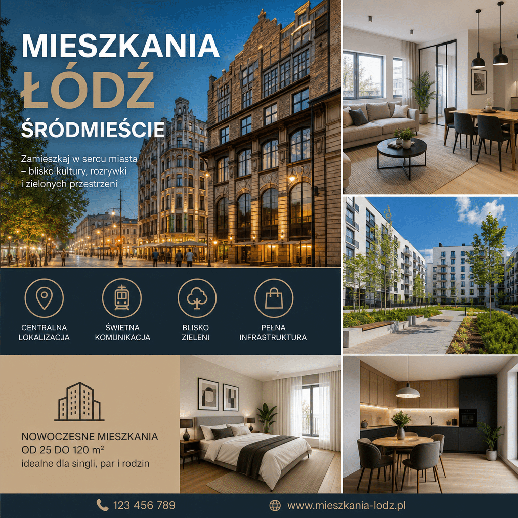 mieszkania lodz srodmiescie